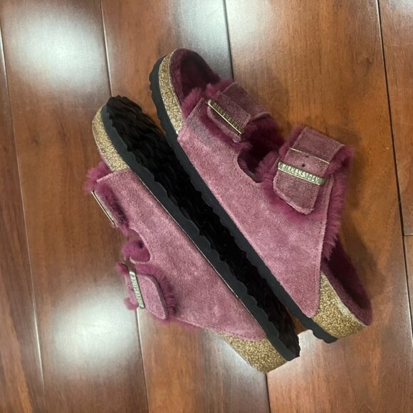 Birkenstocks Arizona Shearling Women's 40 - Picture 9 of 10